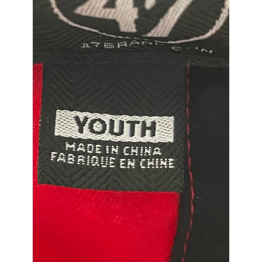 '47 Brand Kids Youth Baseball Hat Red‎ Los Angeles Angels MLB Adjustable Cap